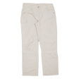 3P Outdoor Womens Trousers Beige Regular Straight W32 L28 For Cheap