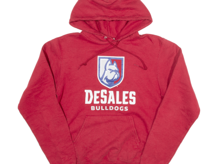 CHAMPION Desales Bulldogs Mens Red Hoodie USA XS Online