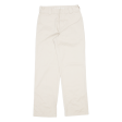 DICKIES Crop Workwear Womens Trousers Beige Regular Straight W28 L29 Online now