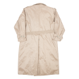 Belted Womens Trench Coat Beige M Hot on Sale