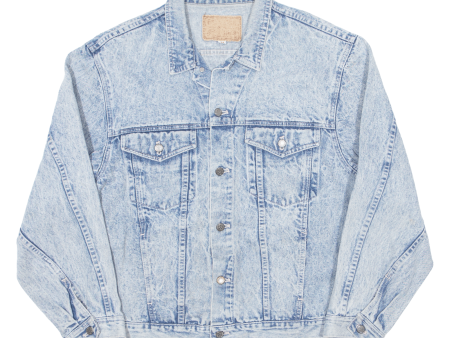 BIG STAR Acid Wash Womens Denim Jacket Blue M Online