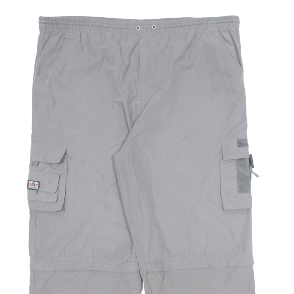 Cargo Outdoor Mens Trousers Grey Regular Straight W44 L28 Online