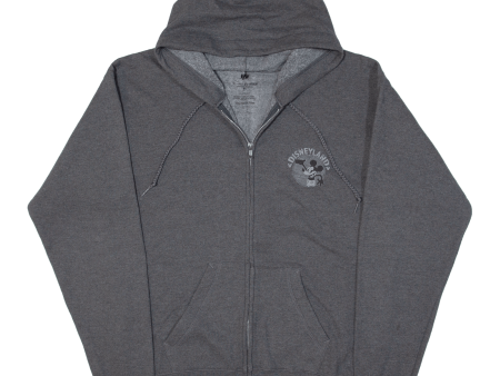 DISNEYLAND Mens Grey Hoodie M Online Sale