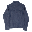 BIGSTAR Girls Denim Shirt Blue Long Sleeve L Online Sale