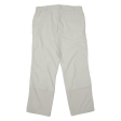 CRANE Outdoor Detachable Hem Mens Trousers Cream Regular Straight W36 L30 Online Hot Sale