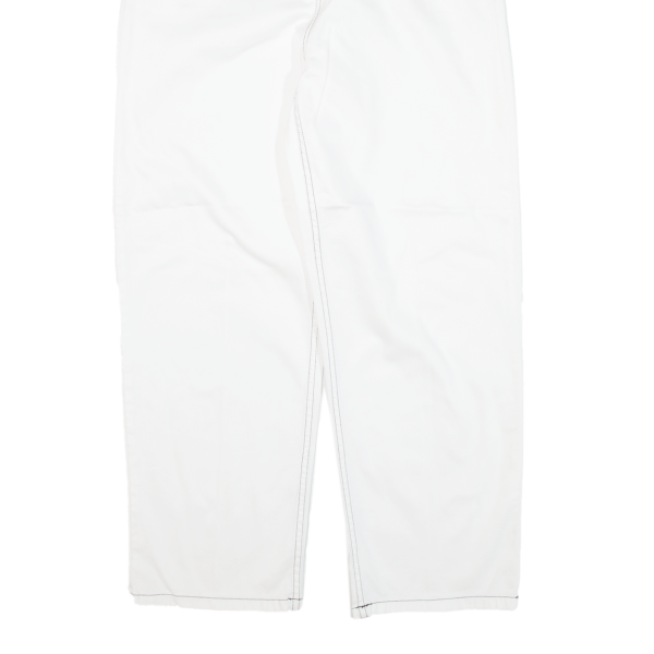 CARHARTT WIP Armanda Pant Womens Trousers White Relaxed Straight W28 L25 Sale