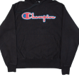 CHAMPION REVERSE WEAVE Mens Black Hoodie M For Sale