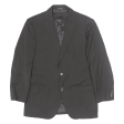 BALLY Mens Blazer Jacket Black Wool M Hot on Sale