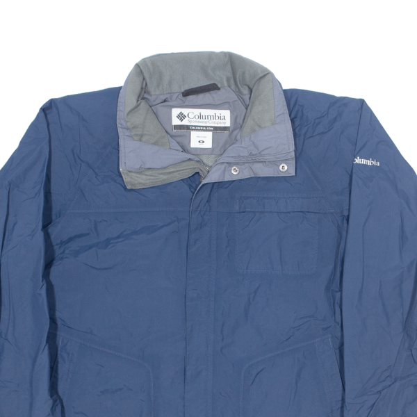 COLUMBIA Mens Jacket Blue M Cheap