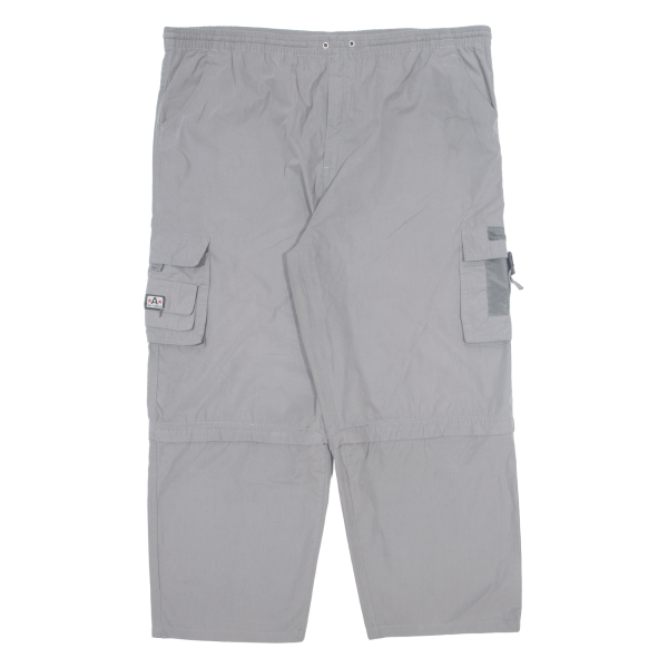 Cargo Outdoor Mens Trousers Grey Regular Straight W44 L28 Online