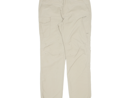 46 NORD Outdoor Mens Trousers Beige Regular Straight Nylon W32 L32 For Sale