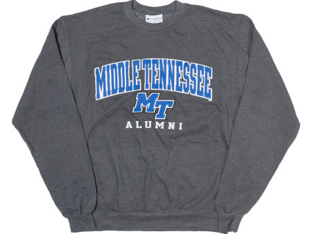 CHAMPION Middle Tennessee Mens Sweatshirt Grey USA M For Discount