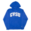 CHAMPION GVSU Mens Blue Hoodie USA M For Sale