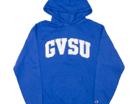 CHAMPION GVSU Mens Blue Hoodie USA M For Sale