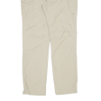 46 NORD Outdoor Mens Trousers Beige Regular Straight Nylon W32 L32 For Sale