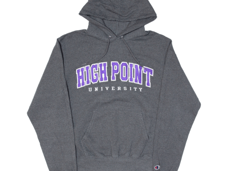 CHAMPION High Point University Mens Grey Hoodie USA S Cheap