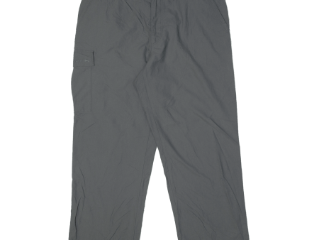 ALLSPORT Outdoor Mens Trousers Grey Regular Straight W32 L27 Online now