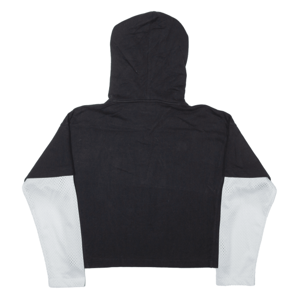 CHAMPION Crop Womens Black Hoodie S Discount