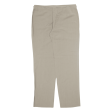 ARMANI COLLEZIONI Linen Blend Womens Trousers Beige Straight Linen W36 L34 Online Hot Sale